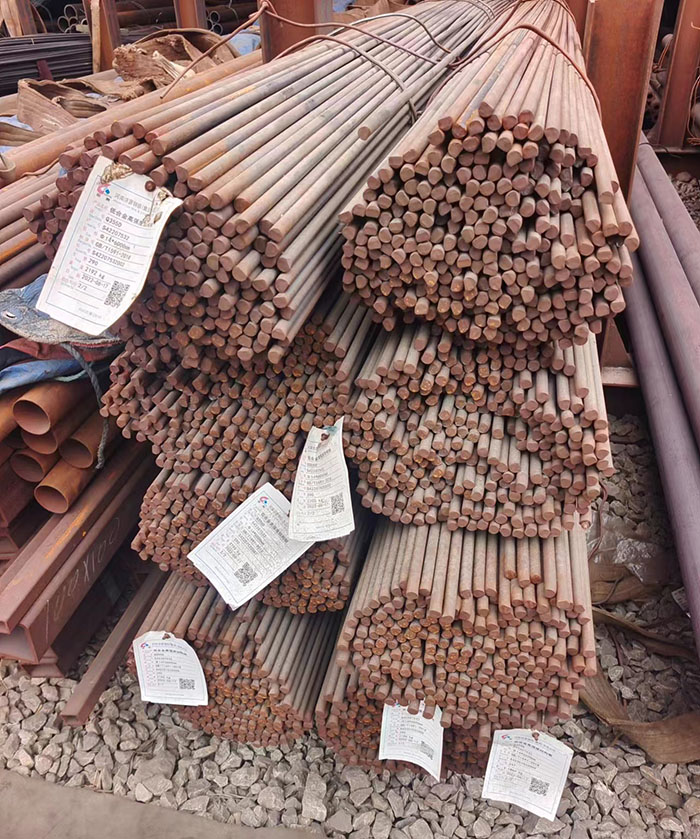 Q355D低合金高強(qiáng)度直徑12mm圓鋼理論重量